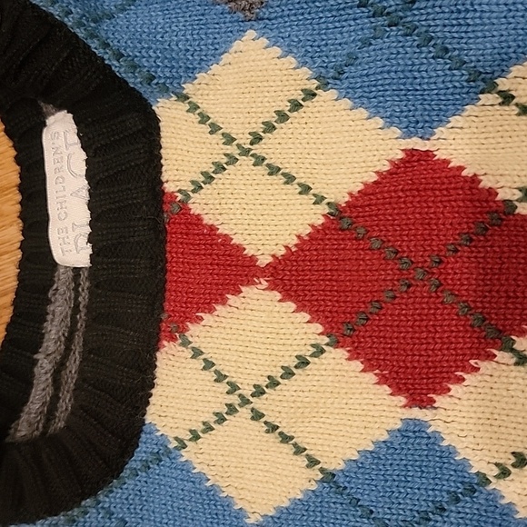 Children's Place Argyle Sweater Vest - Picture 5 of 6